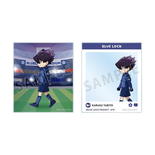 『ブルーロック』烏 旅人 ちびとこ アクリルカード2枚セット